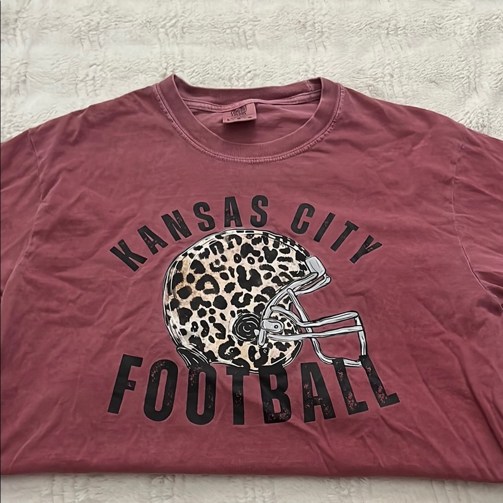 Comfort Colors Red Kansas City Short Sleeve Tee